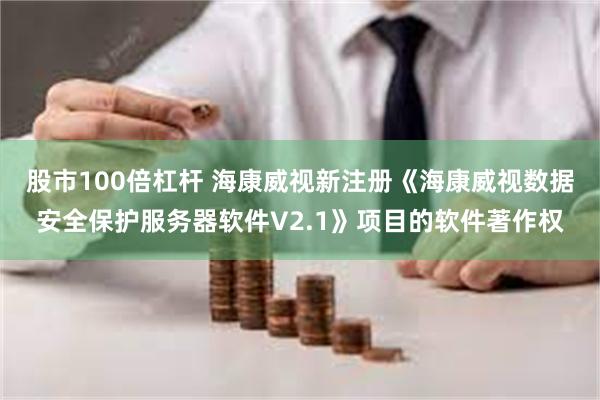 股市100倍杠杆 海康威视新注册《海康威视数据安全保护服务器软件V2.1》项目的软件著作权